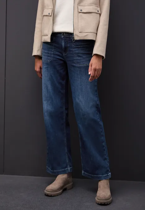 Wide Leg Jeans indigo washed Wide Leg Jeans indigo washed