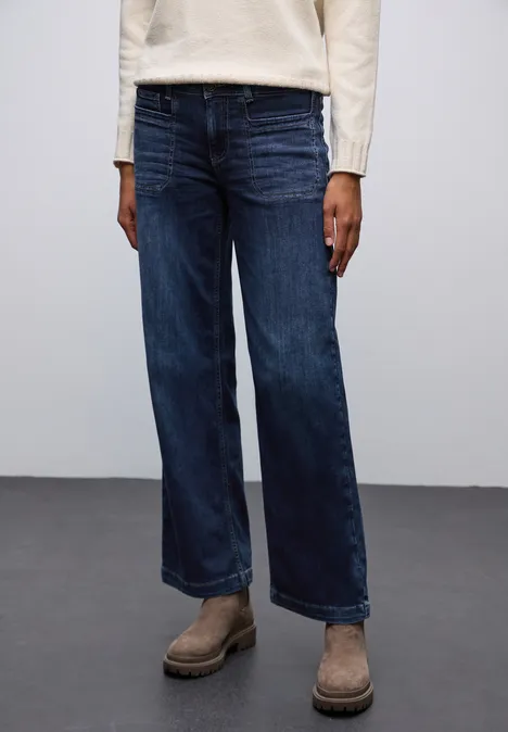 Wide Leg Jeans indigo washed Wide Leg Jeans indigo washed
