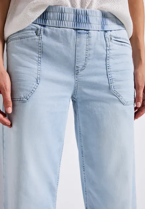 Jeans Culotte Ultra Bleach Wash