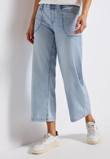 Jeans Culotte Ultra Bleach Wash