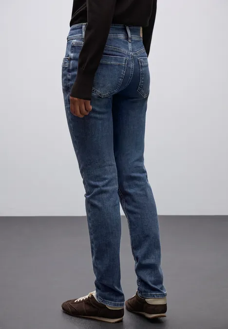 Casual Fit Jeans mid blue authentic washed