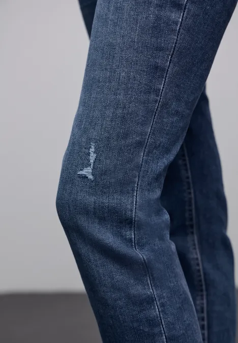 Casual Fit Jeans mid blue authentic washed Casual Fit Jeans mid blue authentic washed