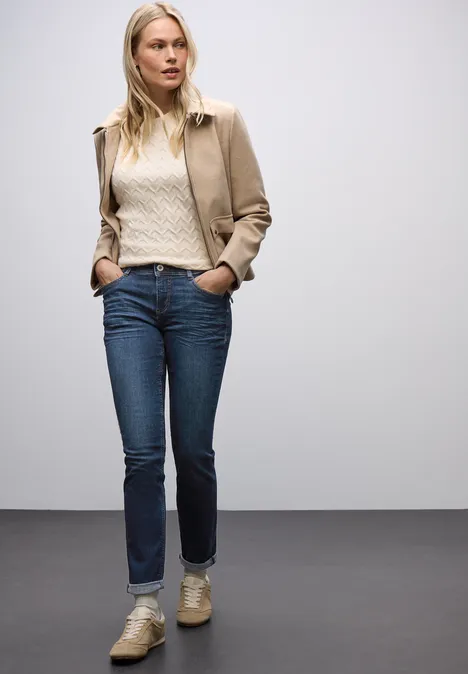Casual Fit Jeans dark blue soft wash