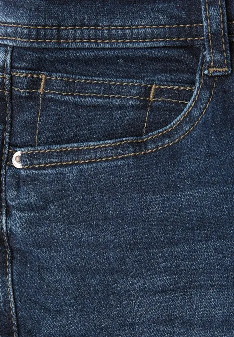 Casual Fit Jeans dark blue soft wash
