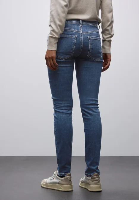 Slim Fit Jeans mid blue washed