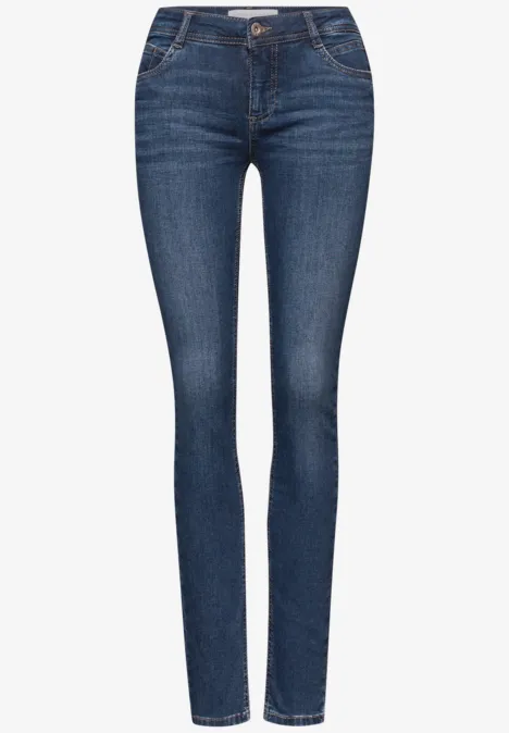 Slim Fit Jeans mid blue washed