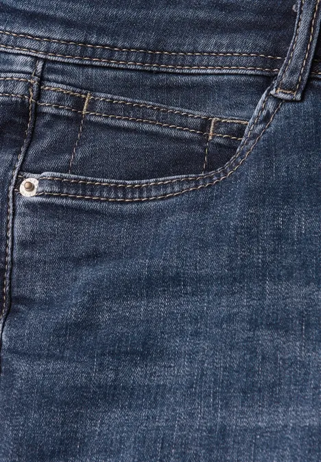 Slim Fit Jeans mid blue washed