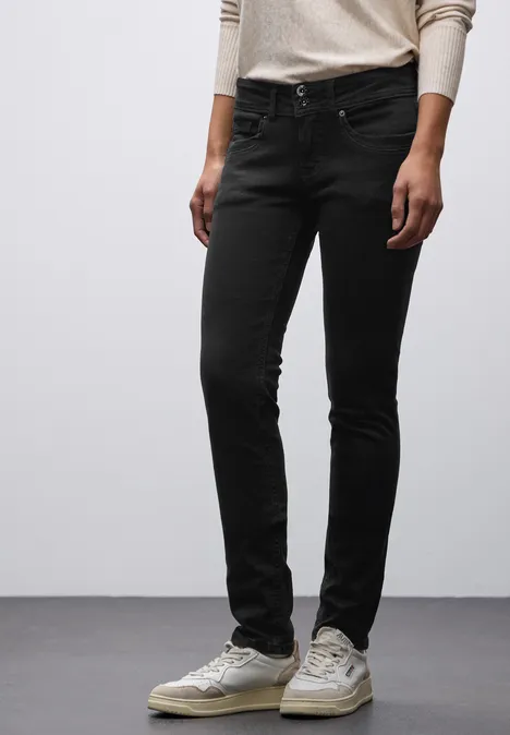 Slim Fit jeans soft black wash
