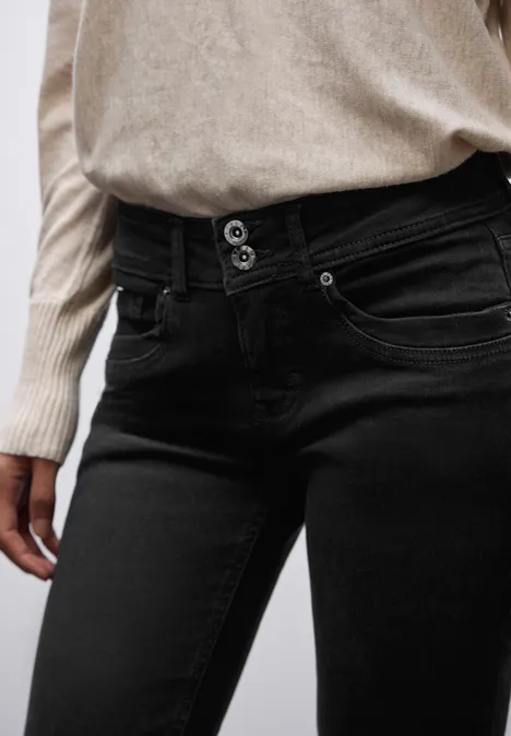 Slim Fit jeans soft black wash