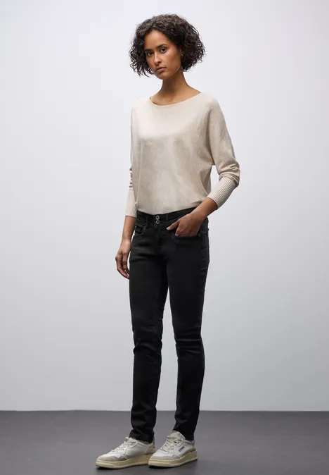 Slim Fit jeans soft black wash