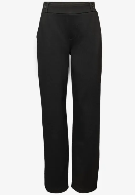 Straight Leg Hose Black