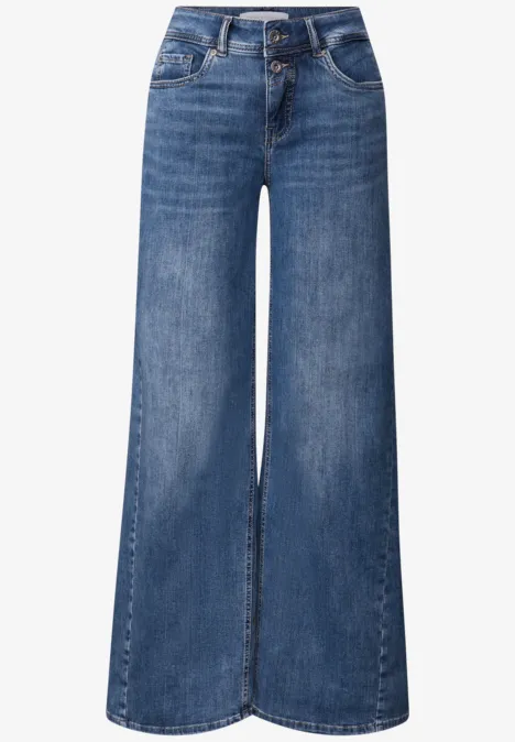 Wide Leg Jeans soft blue