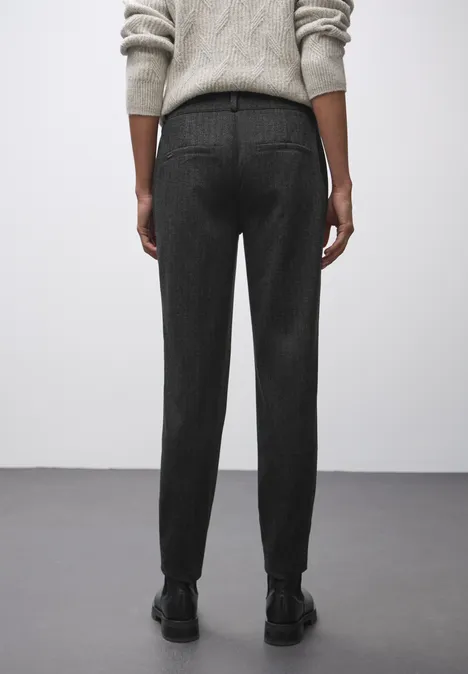 Chino im Casual Fit Black