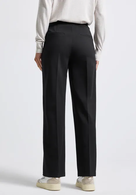 Straight Leg Hose Black