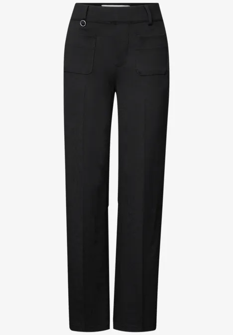 Pantalon Straight Legs Black