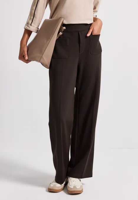 Straight Leg Hose deep roast brown