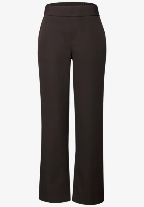 Straight Leg Twill Hose deep roast brown