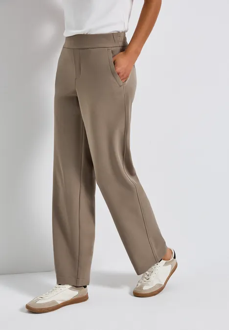 Straight Leg Twill Hose bark brown
