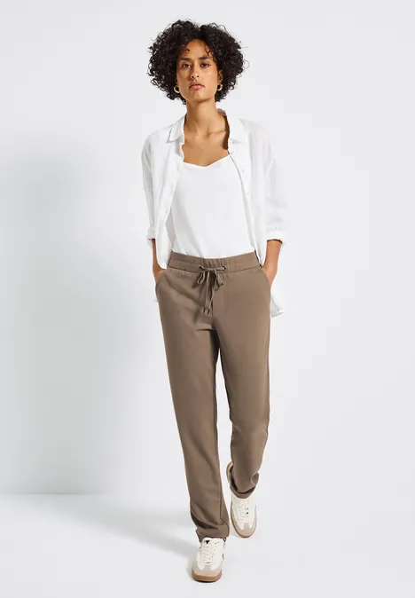 Loose Fit Hose bark brown