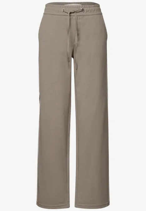 Pantalon à rayures gallon bark brown
