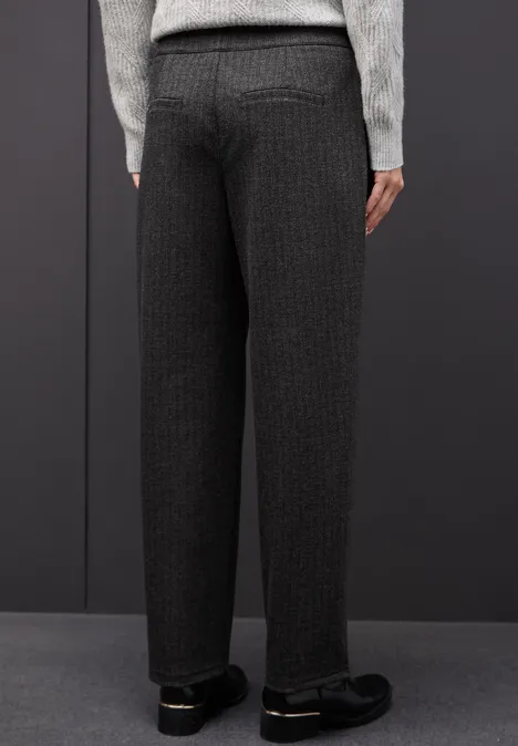Straight Leg Hose Black