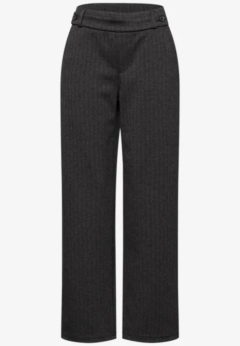 Straight Leg Hose Black