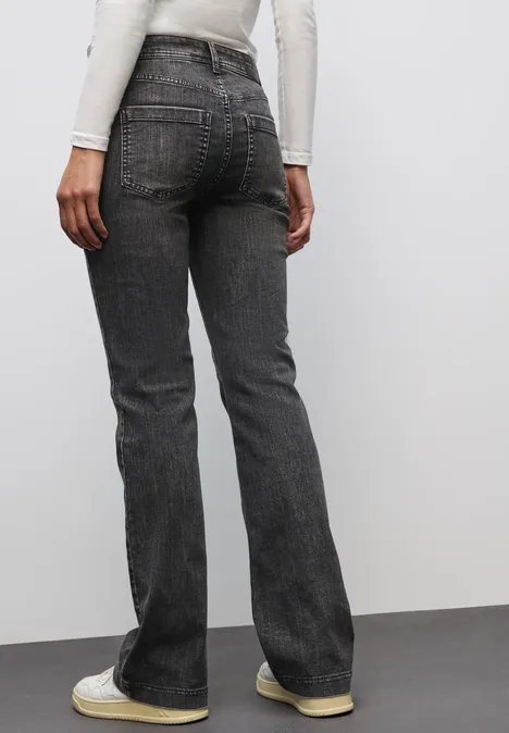 Bootcut Jeans Black washed