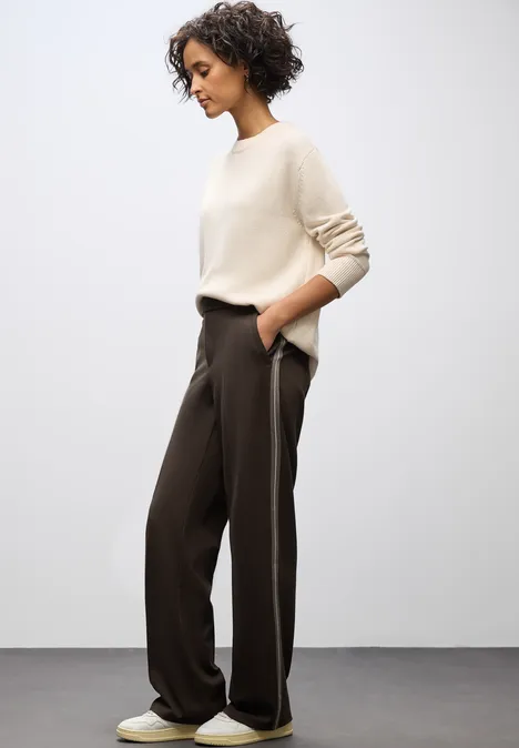 Straight Leg Hose deep roast brown