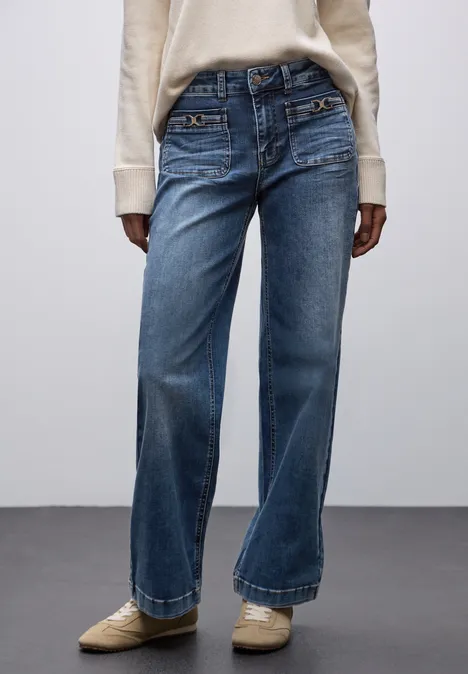 Wide Legs Jeans null