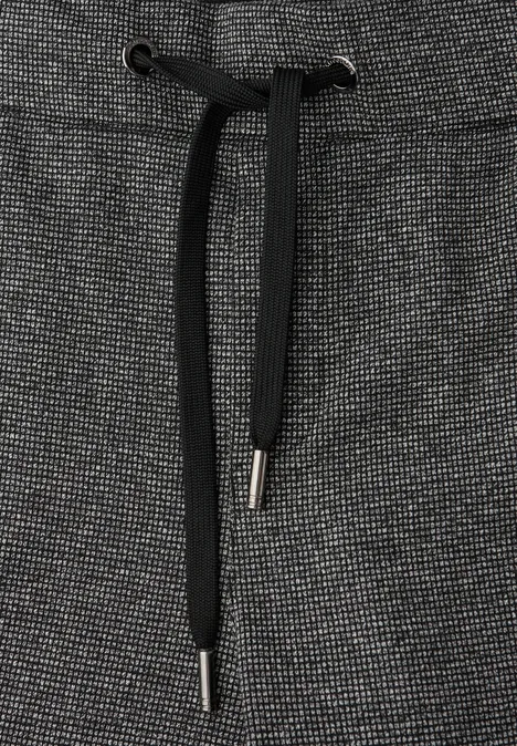 Cargo Melange Hose Black