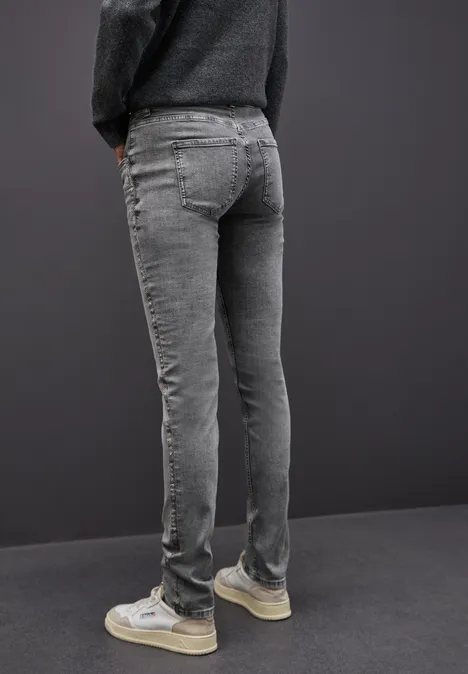 Casual Fit Jeans Ligth Grey washed