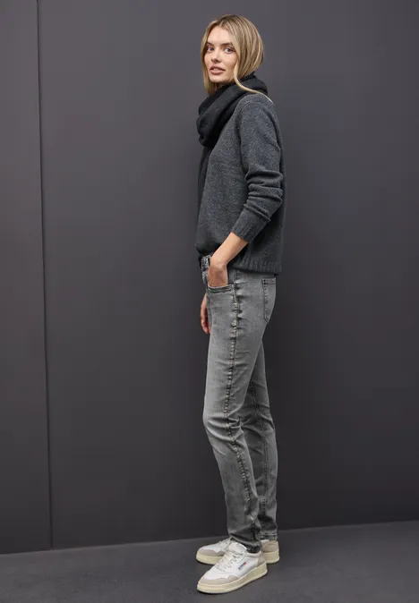 Casual Fit Jeans Ligth Grey washed