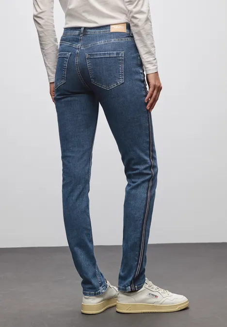 Casual Fit Jeans Medium Blue Soft washed