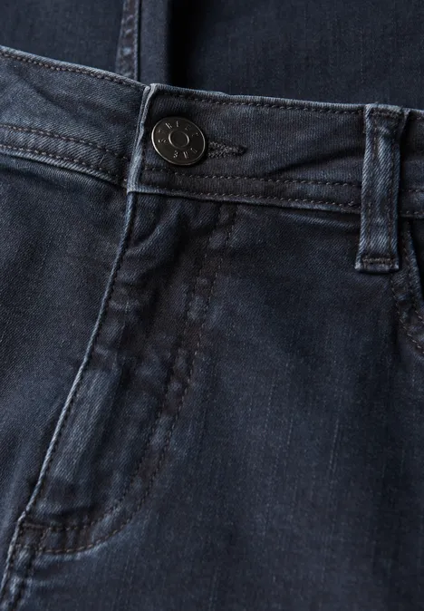 Casual Fit Jeans Blue Black Washed