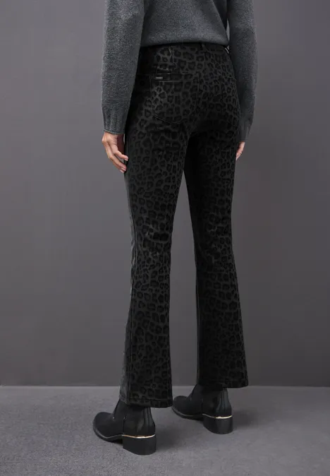 Leo Bootcut Hose Black