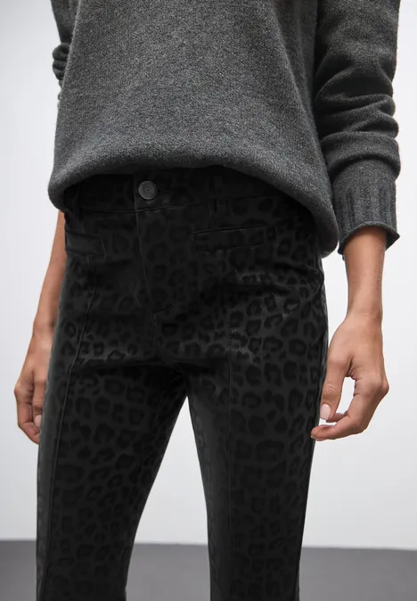 Leo Bootcut Hose Black