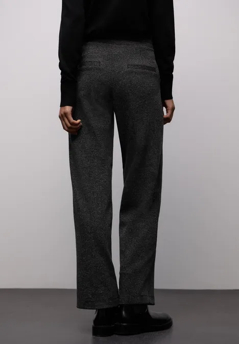 Pantalon Straight Legs Jacquard gravel grey mel. Pantalon Straight Legs Jacquard gravel grey mel.