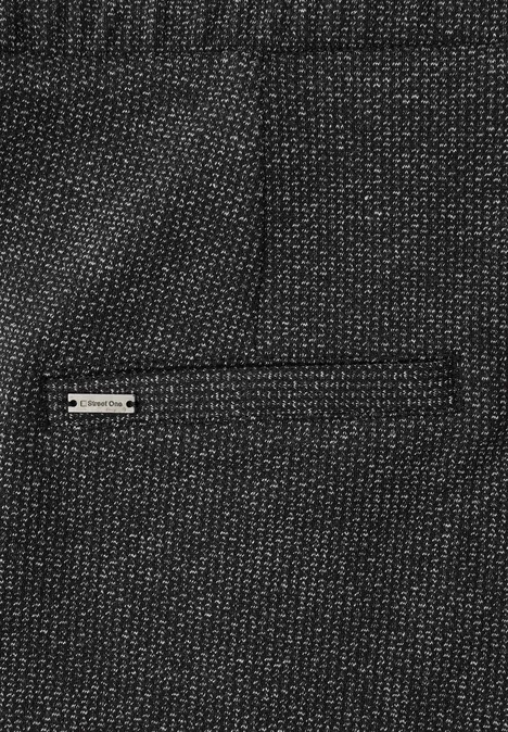 Pantalon Straight Legs Jacquard gravel grey mel. Pantalon Straight Legs Jacquard gravel grey mel.