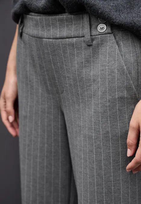 Straight Leg Hose dark pelican grey mel.