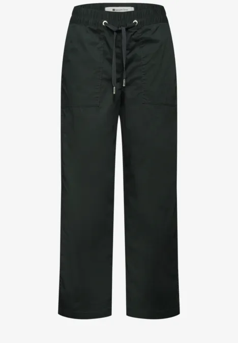 Pantalon Straight Legs en papertouchware pine grove green