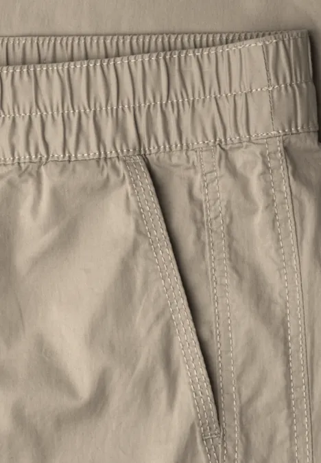 Pantalon Straight Legs en papertouchware cobble stone