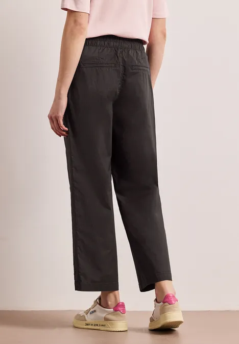 Pantalon Straight Legs en papertouchware deep earth