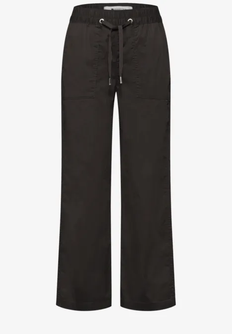 Pantalon Straight Legs en papertouchware deep earth