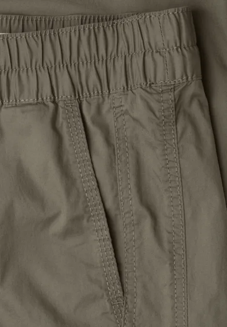 Pantalon Straight Legs en papertouchware dusky green