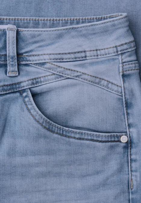 High Waist Wide Leg Jeans im Loose Fit light blue wash High Waist Wide Leg Jeans im Loose Fit light blue wash