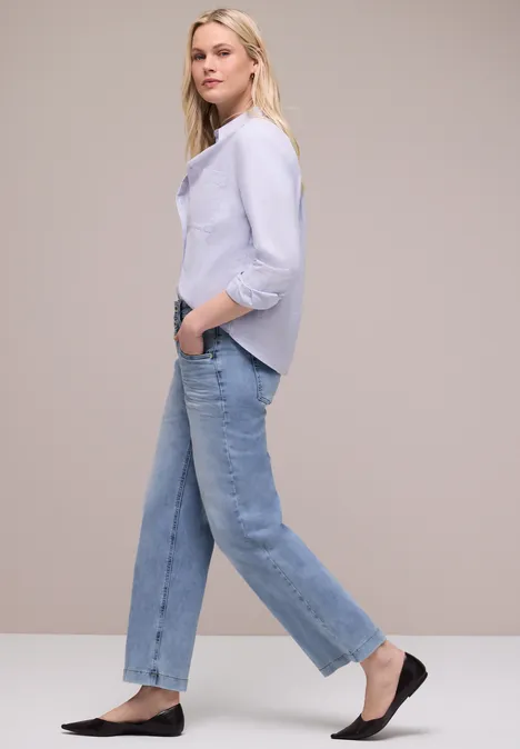 Wide Legs Jeans light blue wash