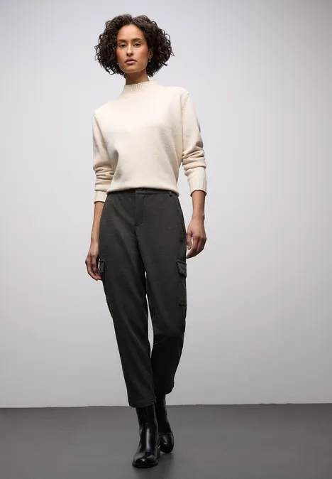 Pantalon Houndstooth Cargo rustic brown Pantalon Houndstooth Cargo rustic brown