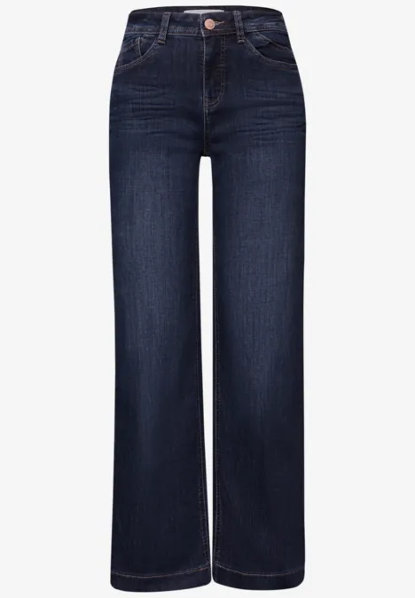 Wide Legs Jeans Dark blue washed Wide Legs Jeans Dark blue washed
