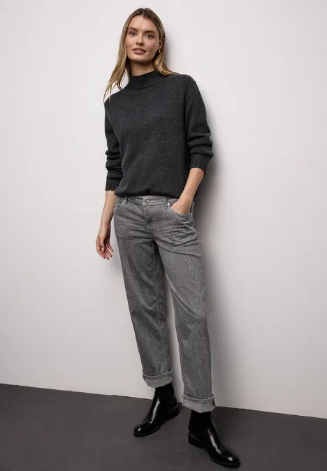 Snake Print Jeans Grey Snake Washed Snake Print Jeans Grey Snake Washed