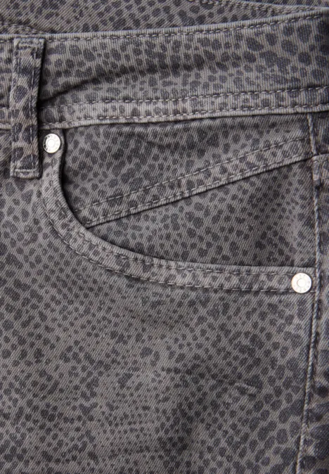 Snake Print Jeans Grey Snake Washed Snake Print Jeans Grey Snake Washed